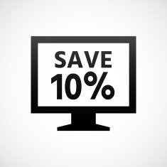 Computer Monitor icon on a white background - ShadeSeries N30