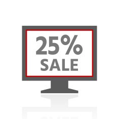 Computer Monitor icon on a white background - ProSeries N12