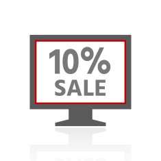 Computer Monitor icon on a white background - ProSeries N15