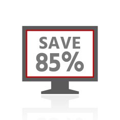 Computer Monitor icon on a white background - ProSeries N20