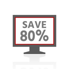Computer Monitor icon on a white background - ProSeries N21