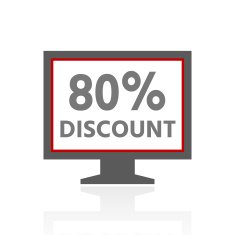 Computer Monitor icon on a white background - ProSeries N41