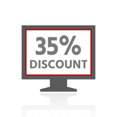 Computer Monitor icon on a white background - ProSeries N50