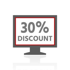 Computer Monitor icon on a white background - ProSeries N51