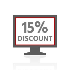 Computer Monitor icon on a white background - ProSeries N54