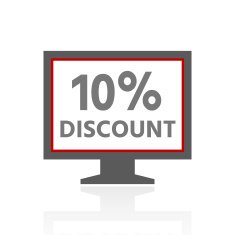 Computer Monitor icon on a white background - ProSeries N55