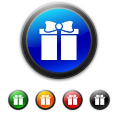 Gift Box icon on round buttons - ShinedSeries