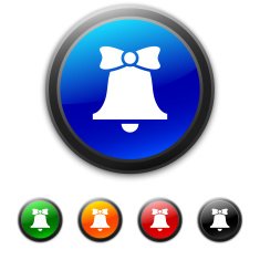 Bell icon on round buttons - ShinedSeries