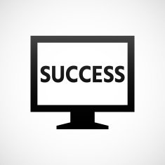 Computer Monitor icon on a white background - ShadeSeries N102