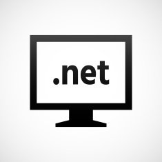 Computer Monitor icon on a white background - ShadeSeries N134