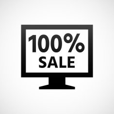 Computer Monitor icon on a white background - ShadeSeries N162