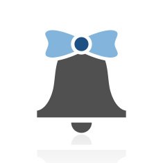 Bell icon on a white background - RoyalSeries