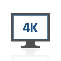 Computer Monitor icon on a white background - RoyalSeries N91