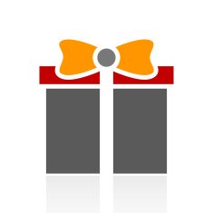 Gift Box icon on a white background - ProSeries