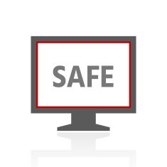 Computer Monitor icon on a white background - ProSeries N119
