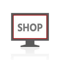 Computer Monitor icon on a white background - ProSeries N122
