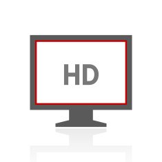 Computer Monitor icon on a white background - ProSeries N127