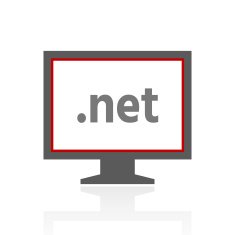 Computer Monitor icon on a white background - ProSeries N134