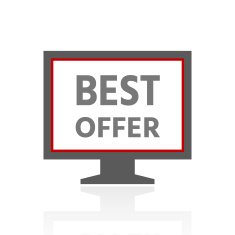 Computer Monitor icon on a white background - ProSeries N141