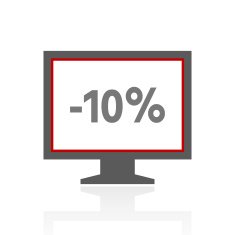 Computer Monitor icon on a white background - ProSeries N160