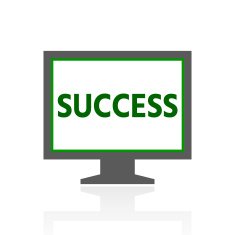 Computer Monitor icon on a white background - FreshSeries N102
