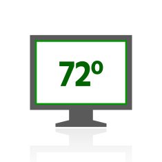 Computer Monitor icon on a white background - FreshSeries N105