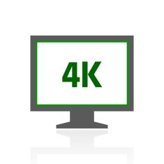 Computer Monitor icon on a white background - FreshSeries N107