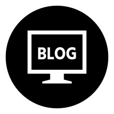 Computer Monitor icon on a round button - DimSeries N31