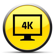 Computer Monitor icon on a round button - CurveSeries N7
