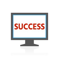 Computer Monitor icon on a white background - ColorSeries N2