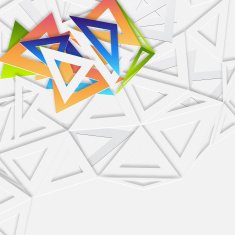 3D abstract pattern background N2