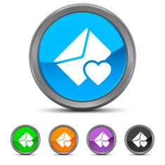 Email icon on circle buttons - CircledSeries