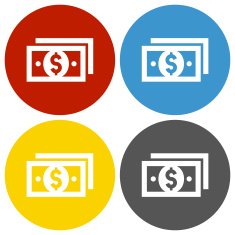 Money icon on circle buttons - CircleSeries
