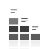 Bar Graph icon on a white background - PrimeSeries N12