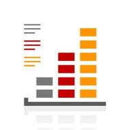 Bar Graph icon on a white background - ProSeries N2
