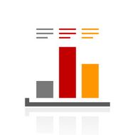 Bar Graph icon on a white background - ProSeries N3