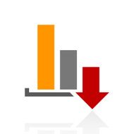 Bar Graph icon on a white background - ProSeries N8
