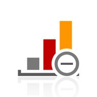 Bar Graph icon on a white background - ProSeries N11
