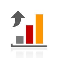 Bar Graph icon on a white background - ProSeries N14