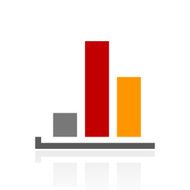 Bar Graph icon on a white background - ProSeries N31