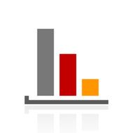 Bar Graph icon on a white background - ProSeries N32