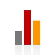 Bar Graph icon on a white background - ProSeries N36