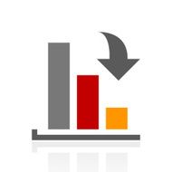 Bar Graph icon on a white background - ProSeries N41