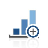 Bar Graph icon on a white background - RoyalSeries N9