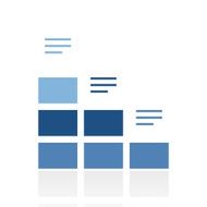 Bar Graph icon on a white background - RoyalSeries N13