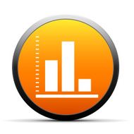 Bar Graph icon on a round button - SimpleSeries N7
