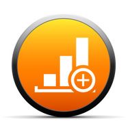 Bar Graph icon on a round button - SimpleSeries N9