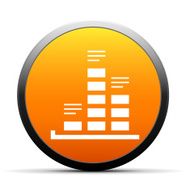Bar Graph icon on a round button - SimpleSeries N14
