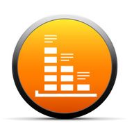 Bar Graph icon on a round button - SimpleSeries N16