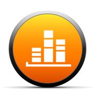 Bar Graph icon on a round button - SimpleSeries N20